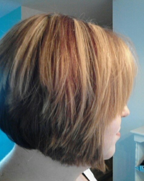 Straight Layered Bob