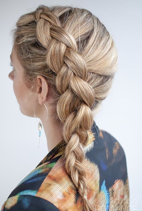 Dutch Side Braid Hairstyles