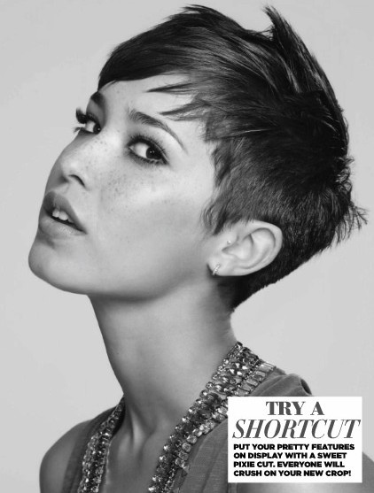 Edgy Short Hair, Pixie Haircuts