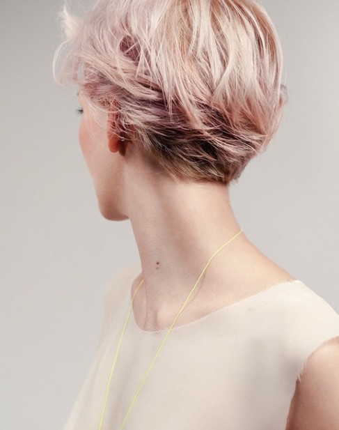 Trendy Short Hair Color, Cute Hairstyles