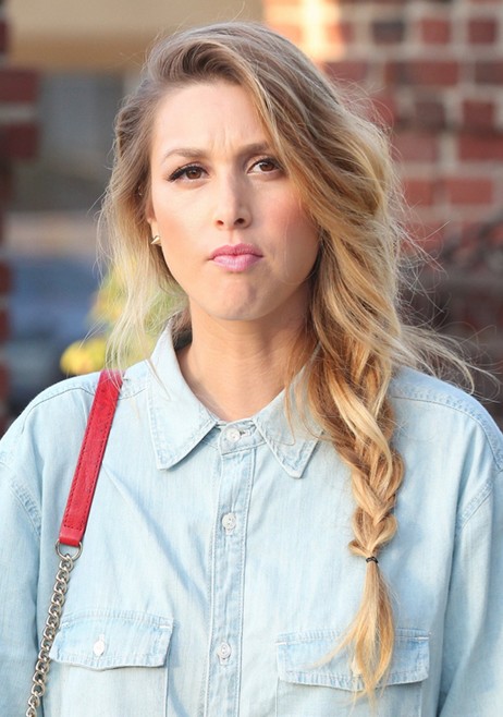 Easy Braids for Long Hair, Whitney Port Hairstyle