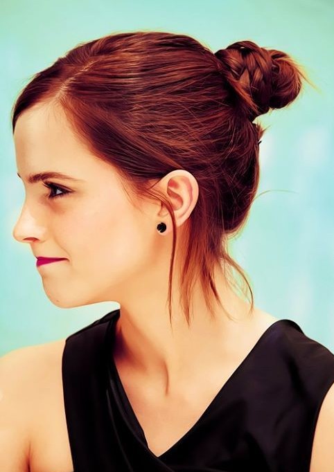 Emma Watson Hairstyles, Easy Updo