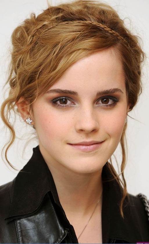 Emma Watson Hairstyles – Cute Braided Hairstyle for Long Hair