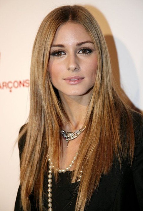 Olivia Palermo Haircut, Long Straight Hair