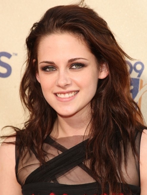 Tousled Hairstyles for Long Hair, Kristen Stewart Haircut