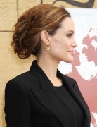 Angelina Jolie Hairstyles: Chic Updos for Nights Out