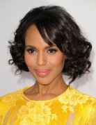 Kerry Washington Hair Styles: Medium Haircut With Bangs - Popular Haircuts