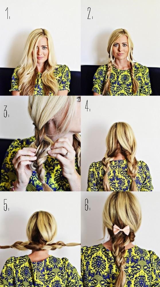 Casual Hairstyles for Everyday: Low Ponytail Braid