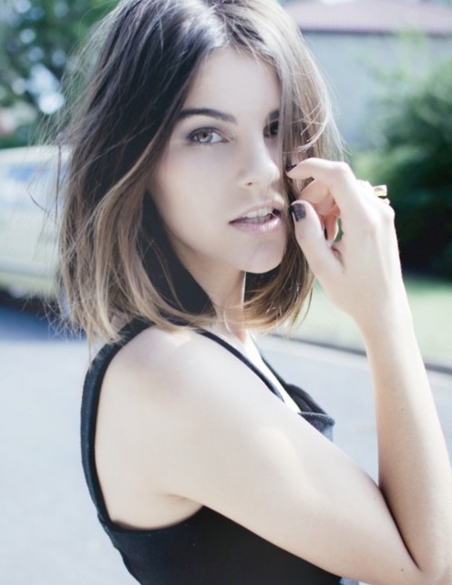 Trendy Short Hairstyles: Bob Haircuts with Ombre