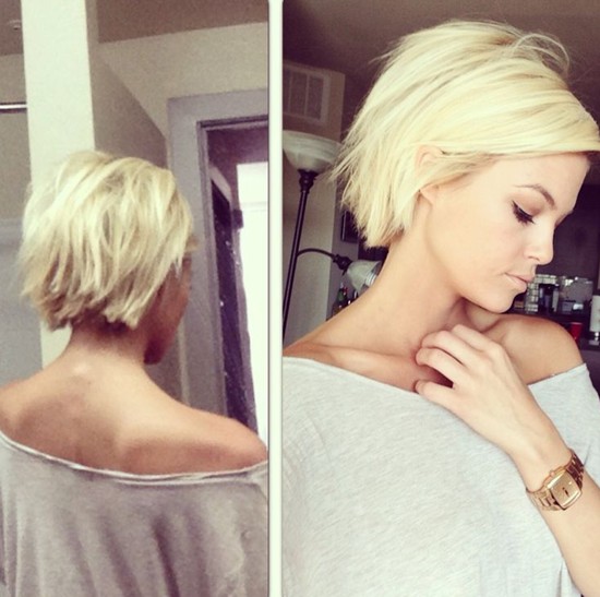 15 Chic Short Haircuts: Blunt Hairstyle
