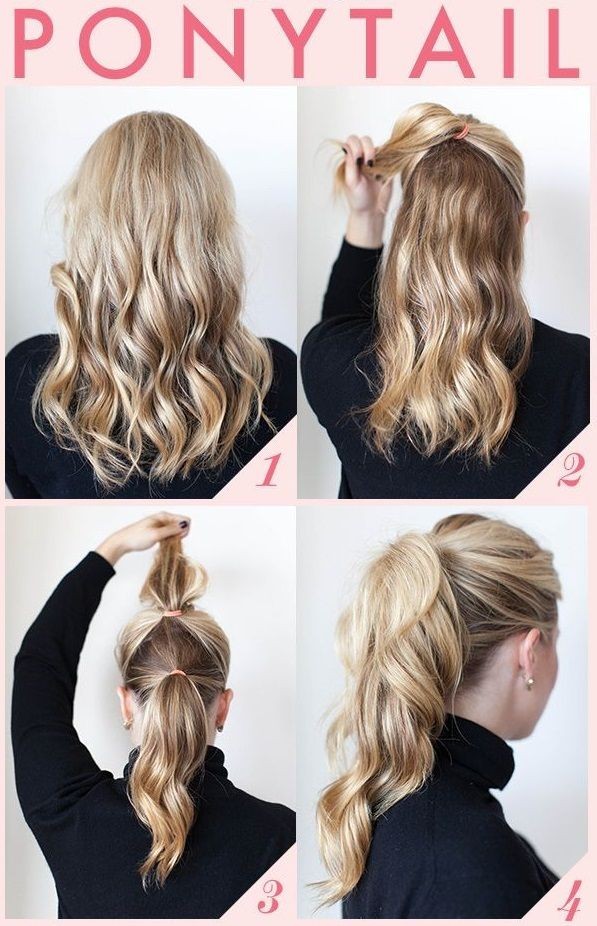 Office Hairstyles for Women: High Ponytail