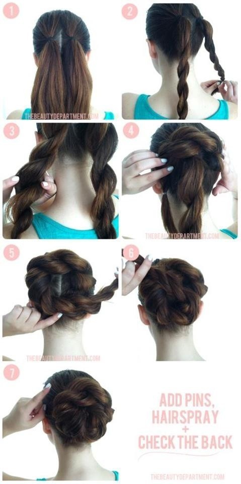 Recogido Elegante Foto Tutorial: Easy Prom Updos