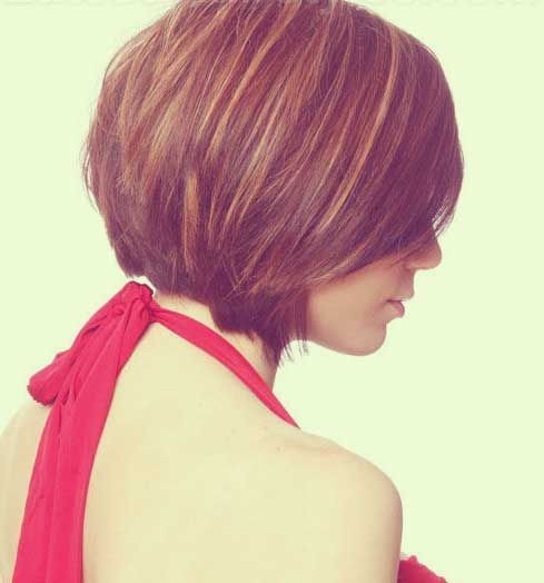 Tapered Bob Hairstyle Side View