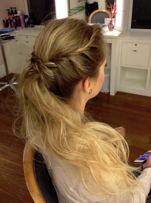Braid & Ponytail Hairstyle for Prom 2014- 2015