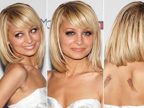 Long Bob Haircuts for Round Face