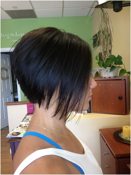 Stacked Bob Hairstyles Side View