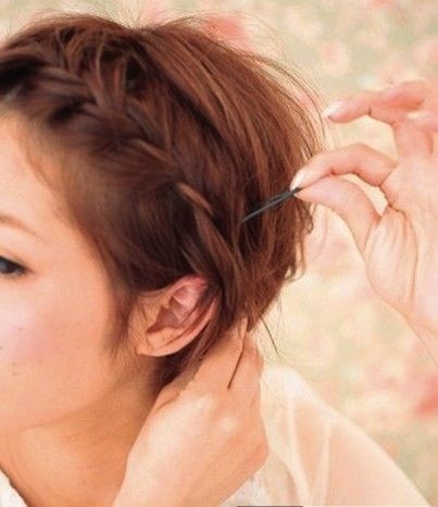 Cute Everyday Hairstyles: Short Hair with Braids
