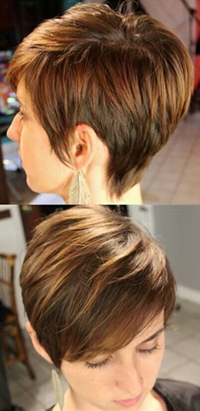 Cute Everyday Hairstyles for Straight Hair: Short Pixie Haircut