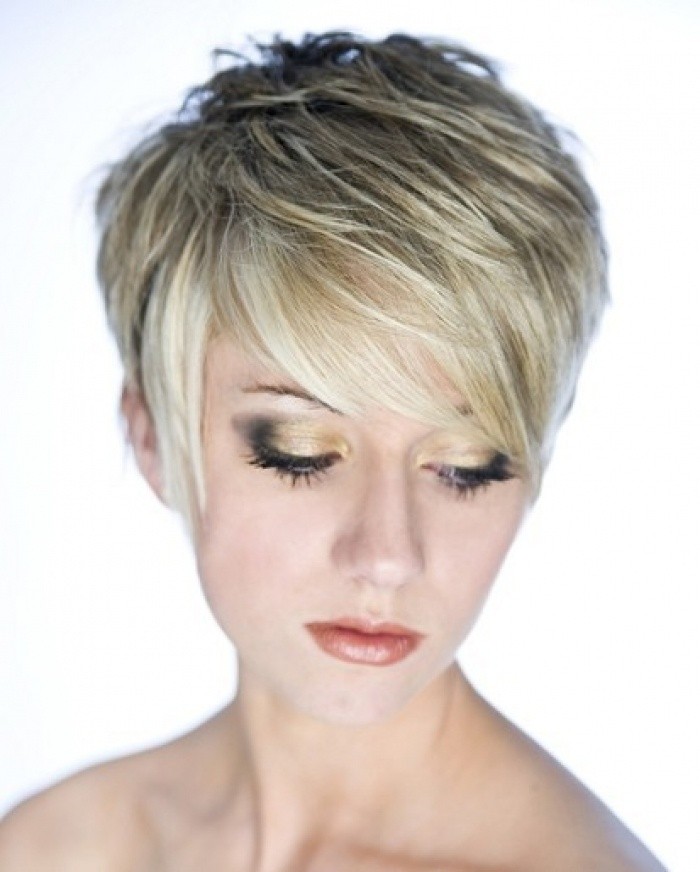 Short Haircut with Choppy Layers