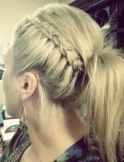 Side Braid & Ponytail and Cool Ponytail Ideas