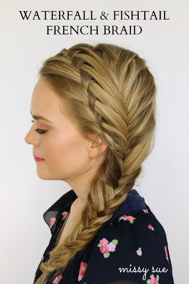 Waterfall & Fishtal French Braid