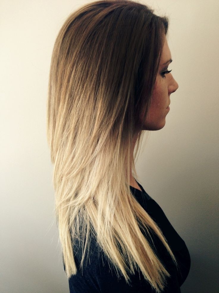 Ombré Hair for Girls: Cute Hairstyles for Long Straight Hair