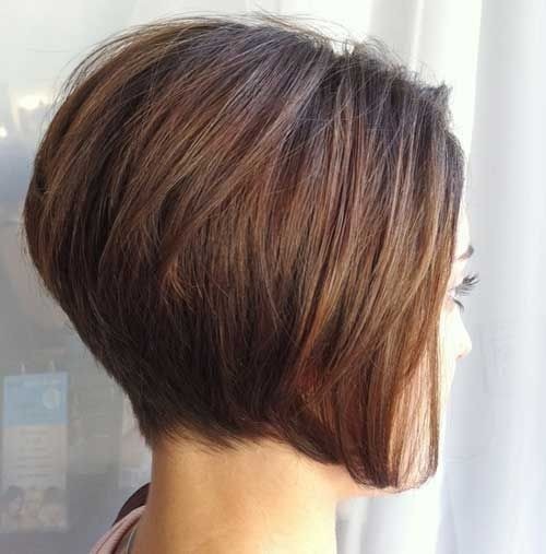 Side View Of Inverted Bob: Chic Office Hairstyles