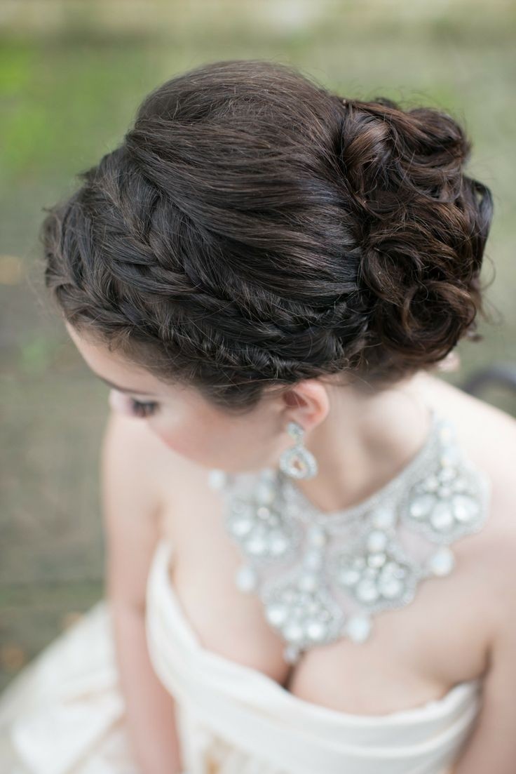 Braided Updo for Weddings