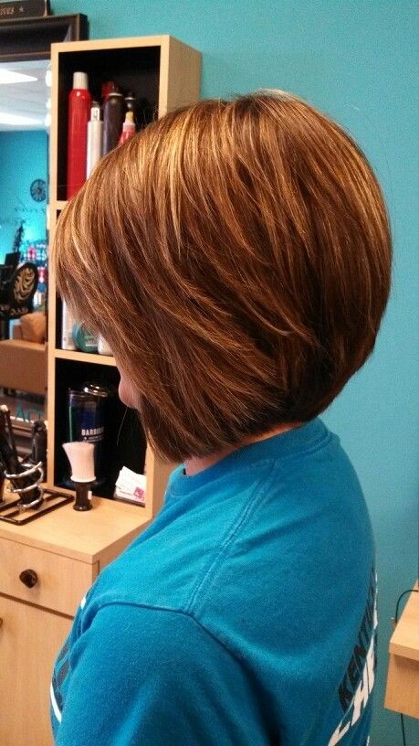 Stacked Bob Haircuts For Round Faces