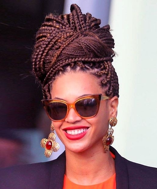 Stylish African American Hairstyles for Women: Box Braids