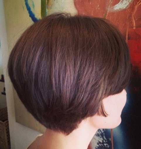 Bob Haircut Back View