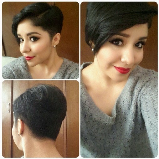 Cutest Pixie Haircut: Short Hair with Long Bangs