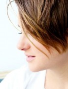 Shailene Woodley Short Haircut: Ombre Bangs