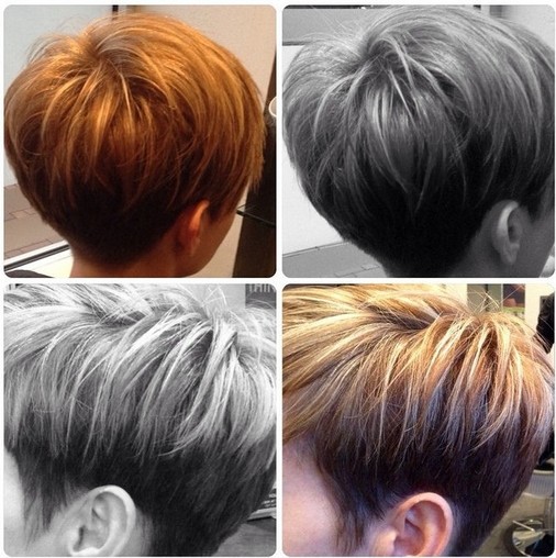 2015 Short Hairstyles Color