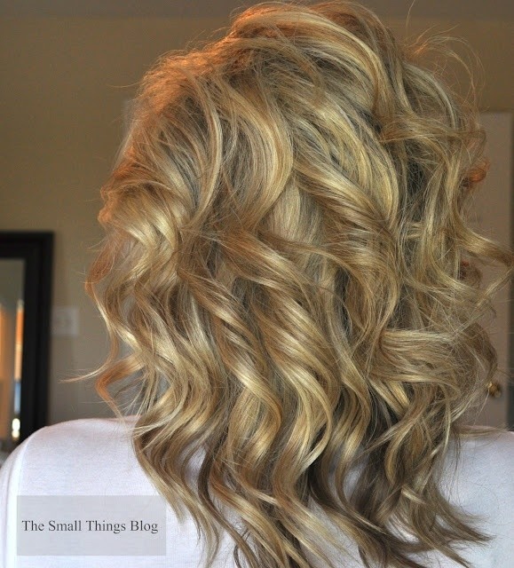 Medium Length Hairstyle with Curly Hair - Medium Hairstyles for Spring 2015