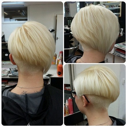 Pretty Short Hairstyle for Blonde Hair