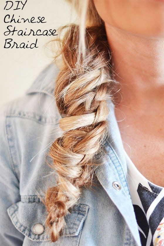 Unique Side Braid - Long Hairstyles for Women 2015