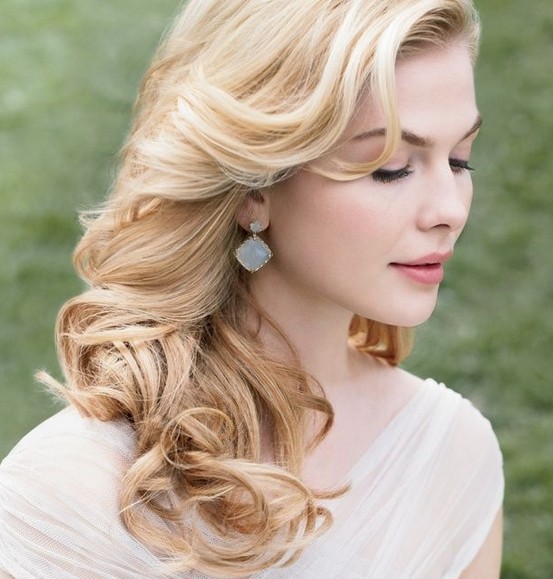 Brilliant Loose Curly Wedding Hairstyles
