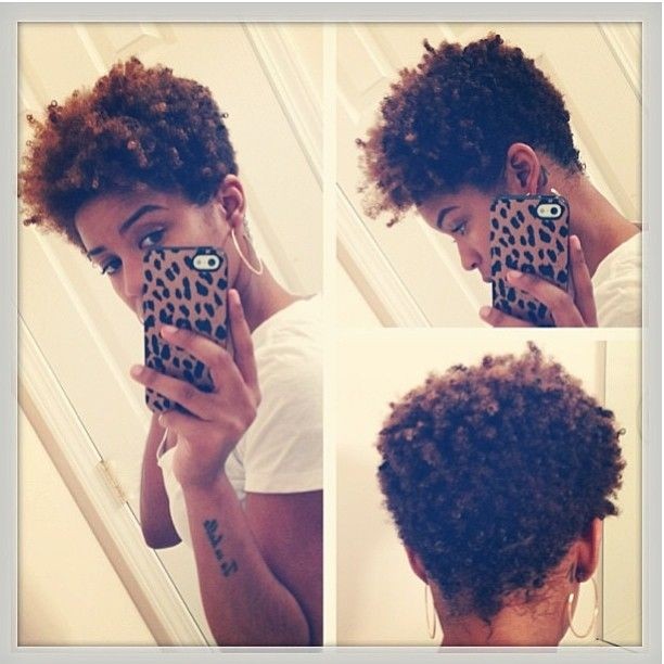 Pretty Short Afro Hairstyles: Black Women Haircut Ideas 2015