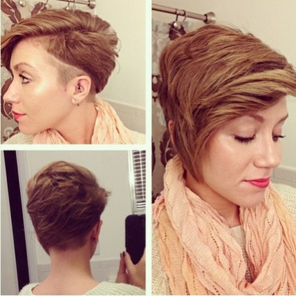 Trendy Short Haircuts with Thick Hair - Spring Hairstyles 2015 for Women