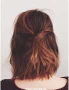 Blunt, Shoulder Length Layered Hairstyles Back View