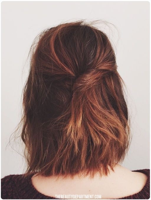 Shoulder Length Hairstyles Back View