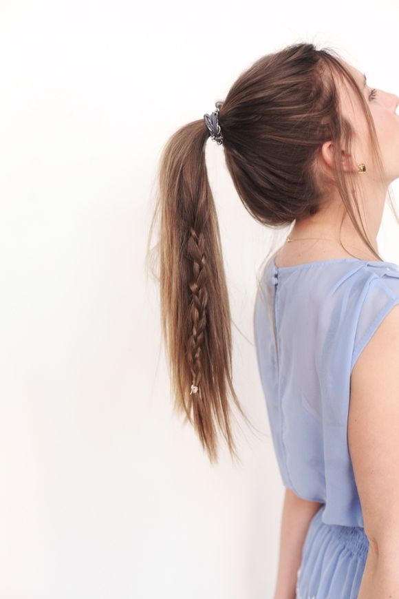 Easy Braid, Ponytail - Girl Long Hair Ideas