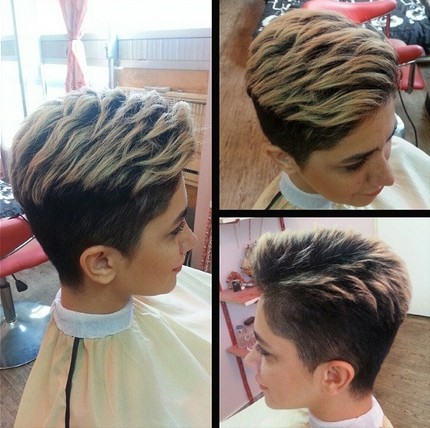 Trendy Short Layered Hairstyle