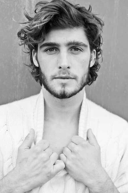 Natural Soft Wave or Curl - Men Long Hairstyle