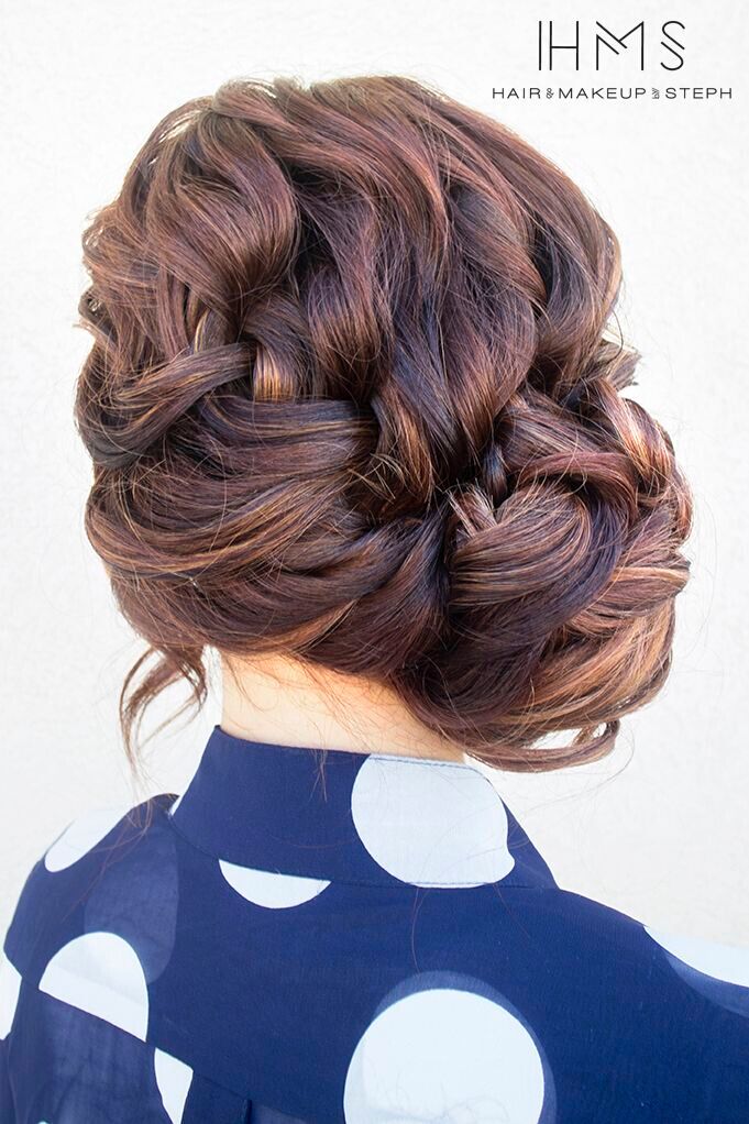 French Side Braid Updo: Chic Everyday Hairstyles