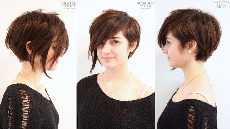 Assymetrical Short Hair Cuts