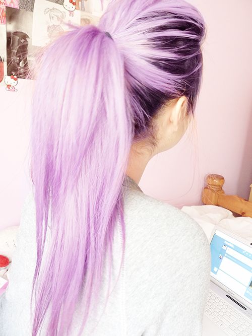 Purple Blue Ombre Hair Color