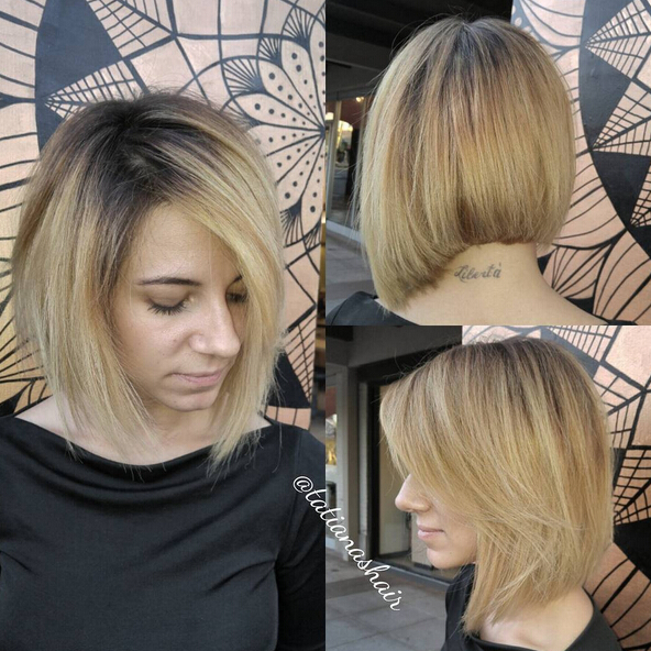 Bright Bob Hairstyles with Bangs