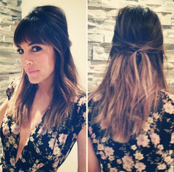 Ombre Hairstyles for Medium Hair - Medium Haircuts with Bangs
